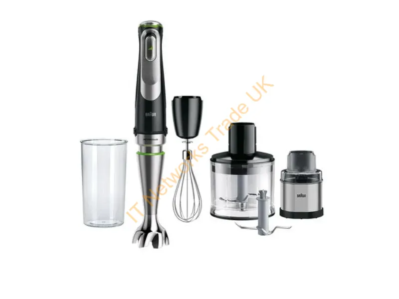 MQ9138XI - Braun MultiQuick 9 MQ9138XI 0.6 L Immersion blender 1200 W Black, Stainless steel