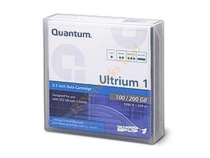 MR-L1MQN-01 Quantum Ultrium LTO-1 Data Cartridge LTO Ultrium LTO-1 100GB (Native) / 200GB (Compressed) Tape Media Storage