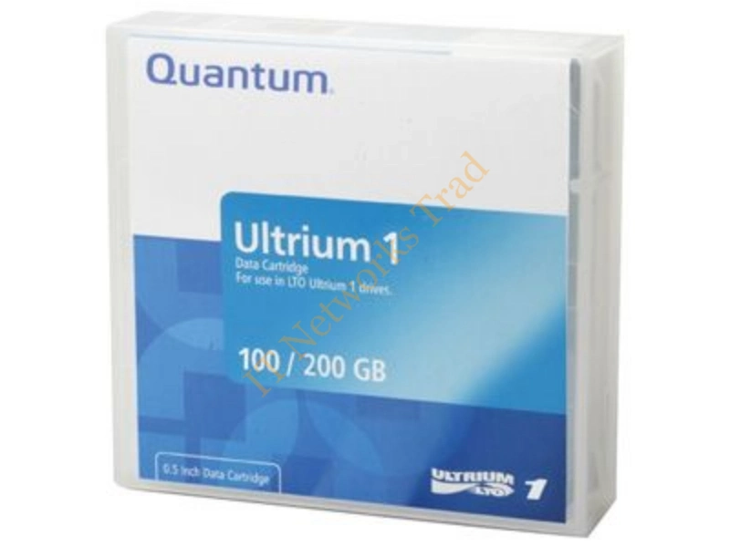 MR-L1MQN-BC Quantum LTO Ultrium 1 Prelabeled Tape Cartridge LTO Ultrium LTO-1 100GB (Native) / 200GB (Compressed) Tape Media Storage