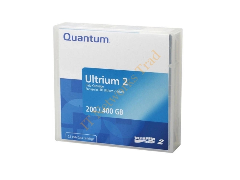 MR-L2MQN-05 Quantum LTO Ultrium 2 Data Cartridge LTO Ultrium LTO-2 200GB (Native) / 400GB (Compressed) 5 Pack Tape Media Storage