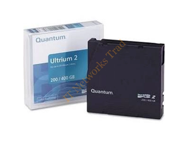 MR-L2MQN-BC Quantum LTO Ultrium 2 Prelabeled Tape Cartridge LTO Ultrium LTO-2 200GB (Native) / 400GB (Compressed) Tape Media Storage