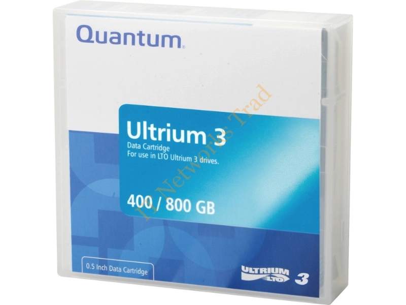 MR-L3MQN-20 Quantum LTO Ulltrium 3 Data Cartridge LTO Ultrium LTO-3 400GB (Native) / 800GB (Compressed) Tape Media Storage