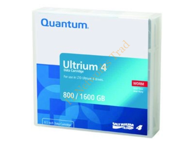 MR-L4MQN-02 Quantum LTO Ultrium 4 WORM Tape Cartridge LTO Ultrium LTO-4 800GB (Native) / 1600GB (Compressed) Tape Media Storage