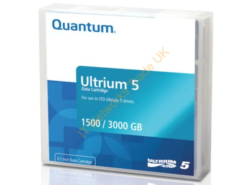 MR-L5LQN-BC Quantum MR-L5LQN-BC LTO Ultrium 5 Data Cartridge with Barcode Labeling LTO Ultrium LTO-5 1.50 TB (Native) / 3 TB (Compressed) 20 Pac Tape Media Storage