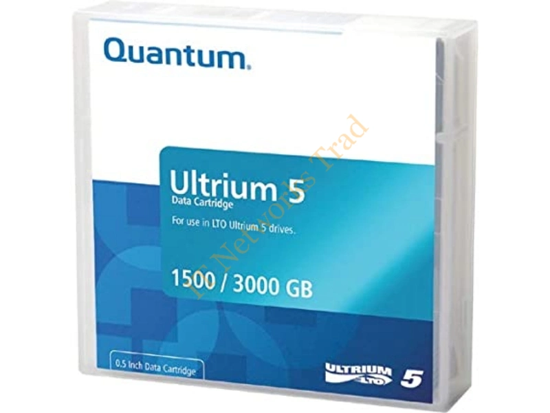 MR-L5MQN-05 Quantum MR-L5MQN-05 LTO Ultrium 5 Data Cartridge LTO Ultrium LTO-5 1.50 TB (Native) / 3 TB (Compressed) 5 Pack Tape Media Storage
