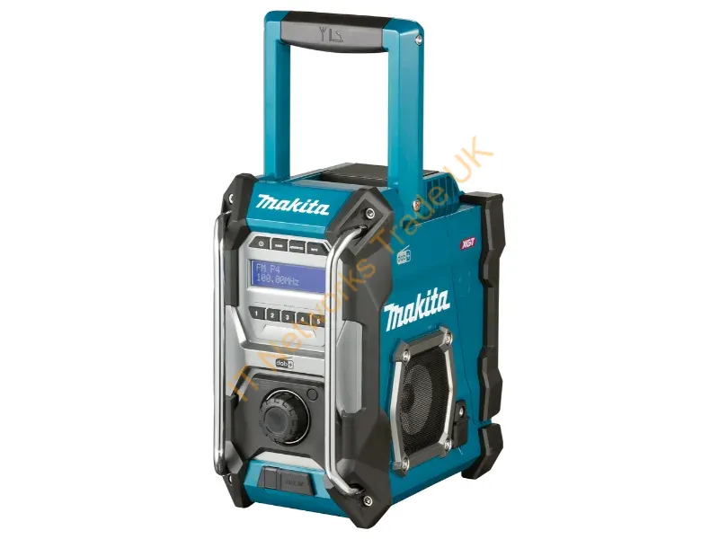 MR003GZ - Makita MR003G radio receiver Black, Blue, Grey