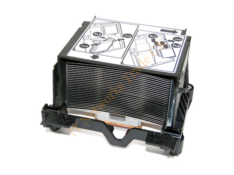 MR313 Dell CPU Heatsink and Shroud SFF Small for OptiPlex 740 GX740