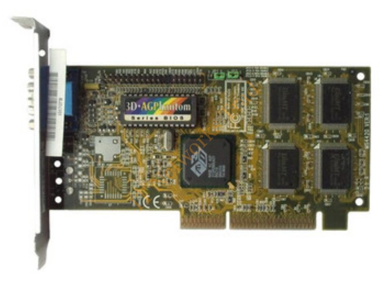 MS-4420 MSI Rage3d Iic AGP Video Graphics Card