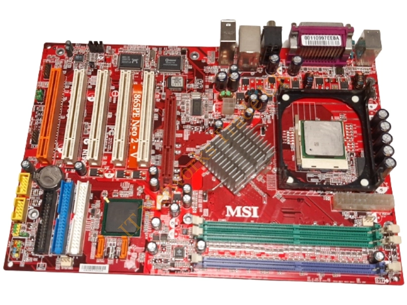 MS-6788 MSI 865PE Neo2-P- Motherboard with Intel P4-2.4GHz CPU