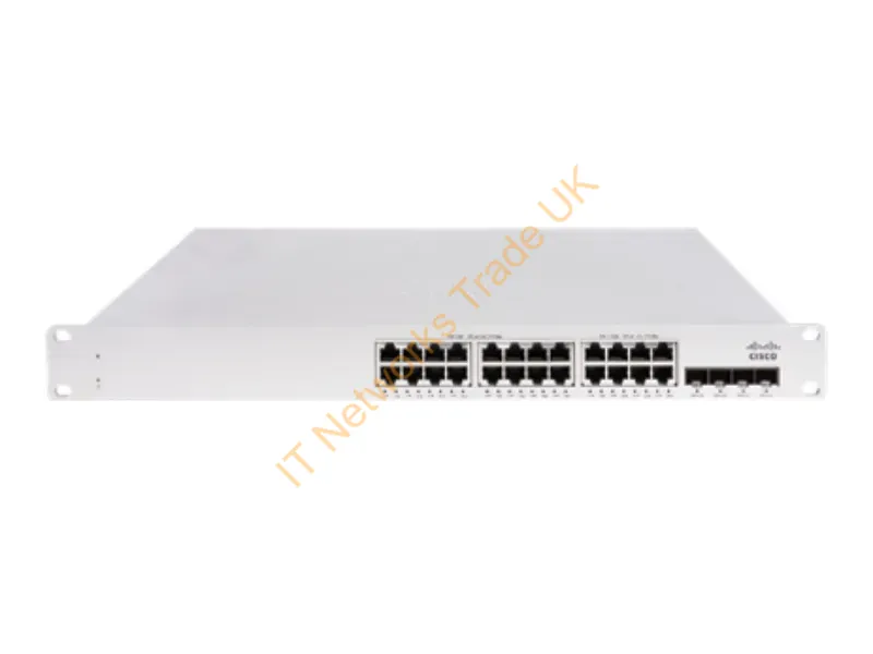 MS150-24T-4X - Cisco MS150 24T-4X Switch Managed 24 x 10/100/1000 + 4 x 10Gb Ethernet SFP+ rack-mountable for P/N: MA-CBL-100G-1M, MA-CBL-100G-3M, MA-CBL-100G-50CM, MA-SFP-10GB-ER, MA-SFP-10GB-ZR