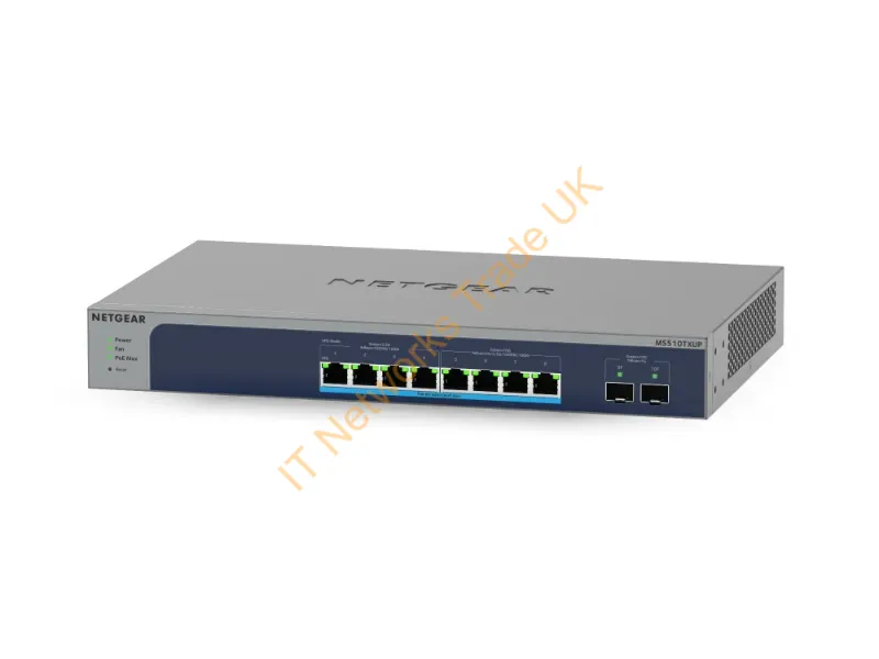 MS510TXUP-100EUS - Netgear 10Port Switch 100/1000/10000 MS510TXUP 8-Port Multi-