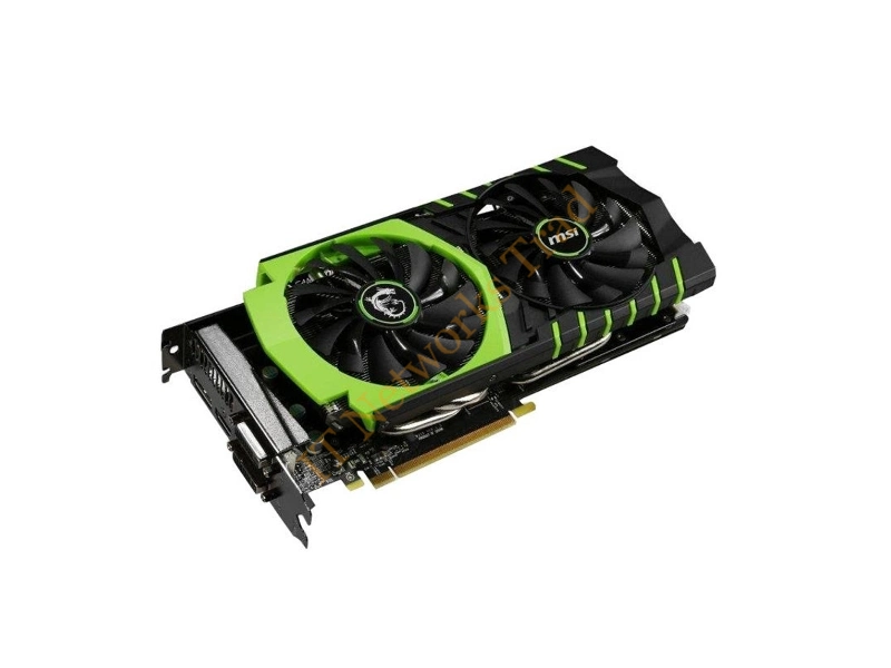 MSI-970GME MSI nVidia GeForce GTX 970 Gaming 4GB GDDR5 256-Bit 2x DVI/HDMI/DisplayPort PCI Express Video Graphics Card