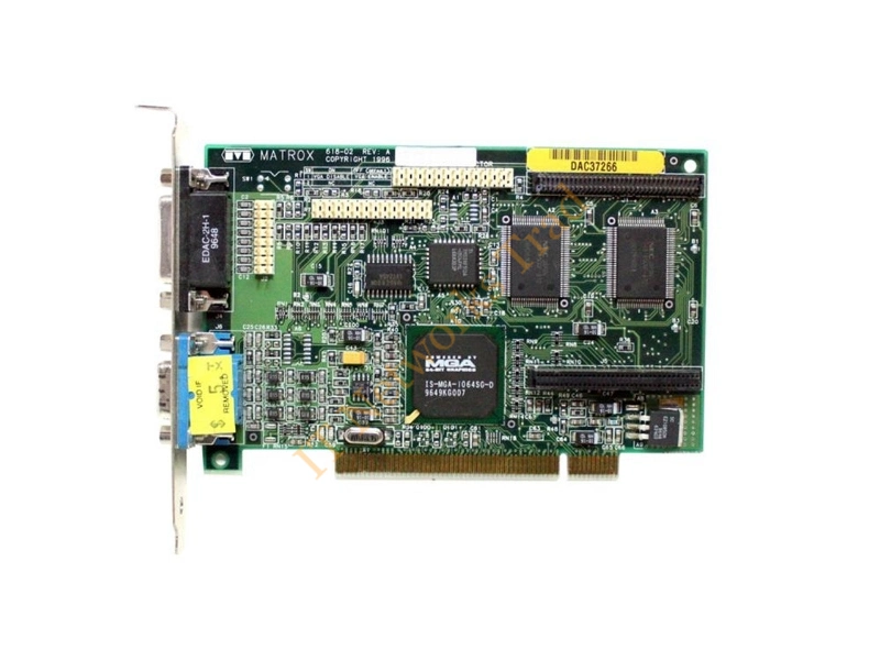 MSJ0600 Matrox Graphics Mystique 2MB Dual Head PCI Video Graphics Card