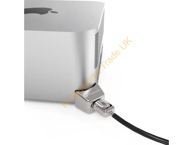 MSLDG01KL - Compulocks Ledge Cable Lock Black, Silver