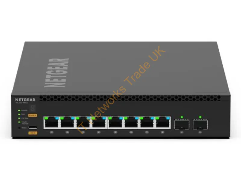 MSM4310-100NES - Netgear Msm4310 Managed L3 2.5G Ethernet (100/1000/2500) Power Over Ethernet (Poe) 1U Black