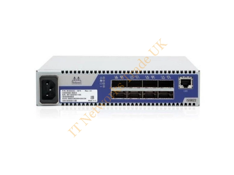 MSX6018F-1SFS Mellanox 18-Port 10/100/1000Base-T QSFP Managed 648-Node Subnet Manager 1U Gigabit Ethernet Network Switch