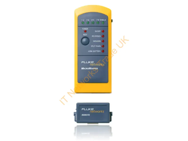 MT-8200-49A - Fluke Mt-8200-49A Network Cable Tester Gray, Yellow