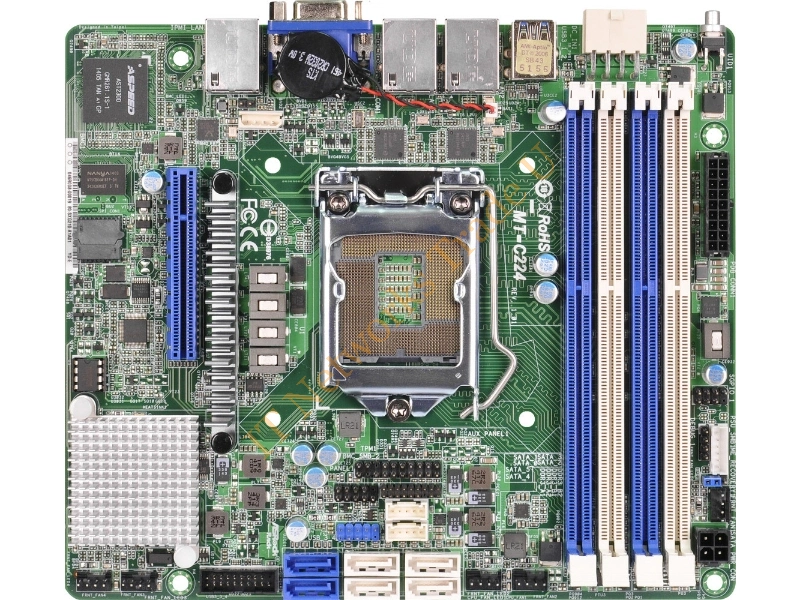 Asrock MT-C224 Intel C224 LGA 1150 (Socket H3) Mini-ITX server/workstation motherboard
