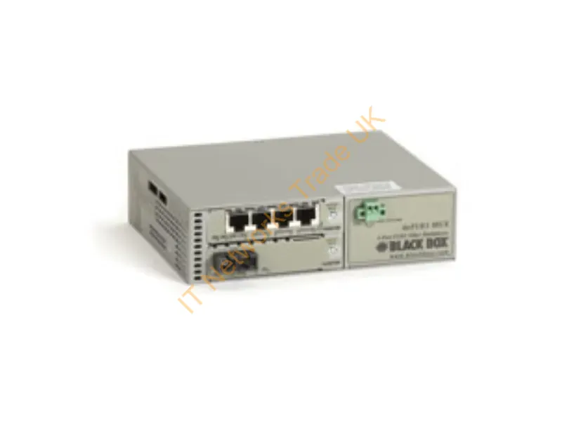 MT1430A-SM-SC - Black Box Mt1430A-Sm-Sc Network Media Converter Single-Mode Gray
