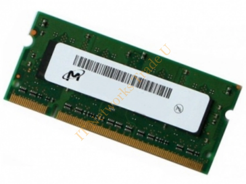 MT16HTF25664HIZ-667H1 Micron 2GB DDR2-667MHz PC2-5300 non-ECC Unbuffered CL5 200-Pin SoDimm Dual Rank Memory Module Laptop Memory