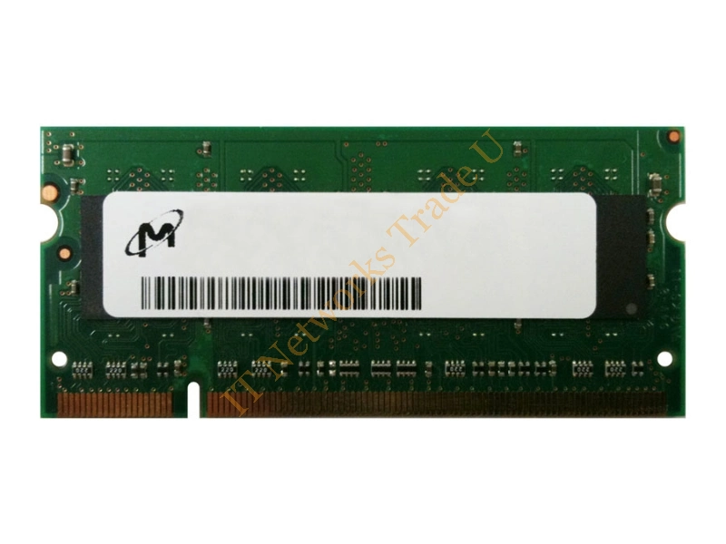 MT16HTF25664HY-800J3 Micron Technology 2GB DDR2-800MHz PC2-6400 non-ECC Unbuffered CL6 200-Pin SoDimm 1.8V Dual Rank Memory Module Laptop Memory