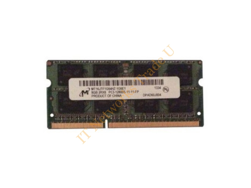 MT16JTF51264HZ-1G6E1 Micron 4GB DDR3-1600MHz PC3-12800 non-ECC Unbuffered CL11 204-Pin SoDimm Dual Rank Memory Module Laptop Memory