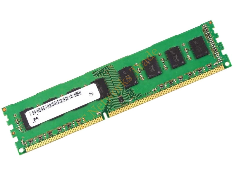 MT16LSDT1664AG-100 Micron 128MB 100MHz PC100 non-ECC Unbuffered CL2 168-Pin DIMM Memory Module Desktop Memory