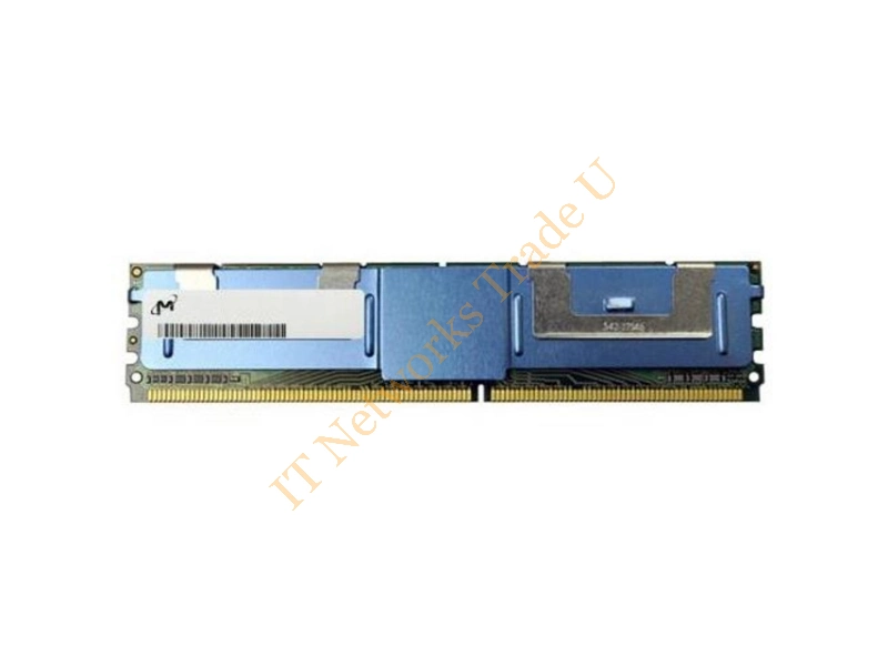 MT18GTF25672FY-667E2 Micron 2GB DDR2-667MHz PC2-5300 ECC Fully Buffered CL5 240-Pin DIMM Dual Rank Memory Module Server Memory