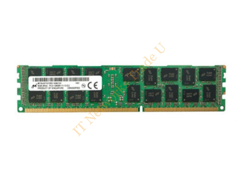 MT18JDF51272AZ-1G6M1 Micron 4GB DDR3-1600MHz PC3-12800 ECC Unbuffered CL11 240-Pin DIMM Dual Rank Memory Module Server Memory