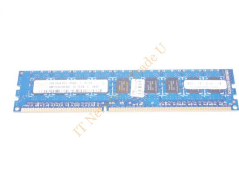 MT18JSF25672AZ-1G1 Micron 2GB DDR3-1066MHz PC3-8500 ECC Unbuffered CL7 240-Pin DIMM Dual Rank Memory Module Server Memory