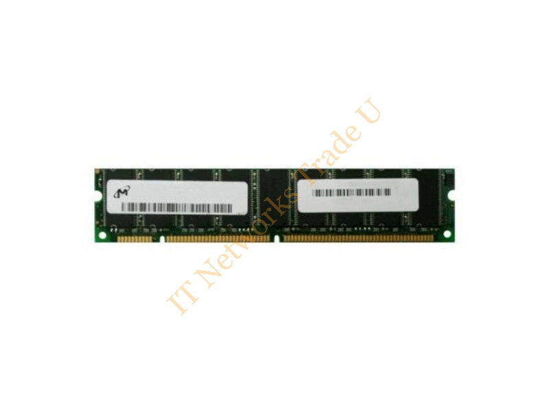 MT18LSDT1672AG-10EB4 Micron 128MB 100MHz PC100 ECC Unbuffered CL2 168-Pin DIMM Dual Rank Memory Module Server Memory