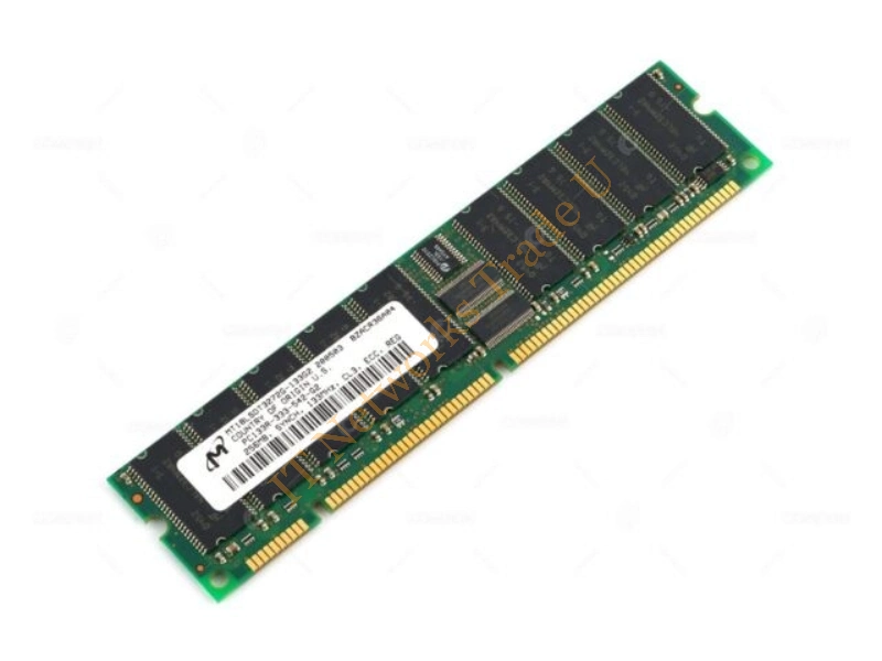 MT18LSDT3272G-133G2 Micron 256MB SDRAM 133MHz PC133 ECC Registered CL3 168-Pin DIMM Single Rank Memory Module Server Memory