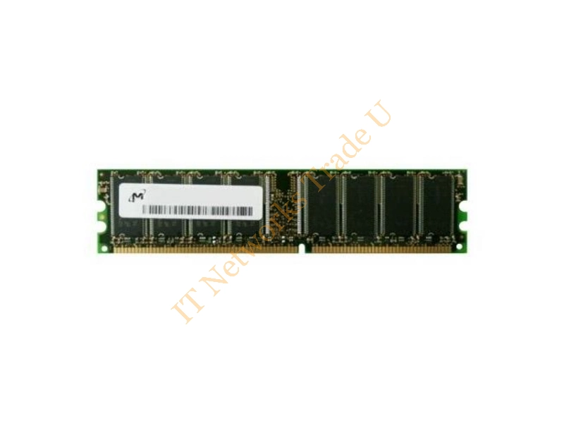 MT18VDDT6472DG-202B1 Micron 512MB DDR-200MHz PC1600 ECC Registered CL2 184-Pin DIMM Memory Module Server Memory