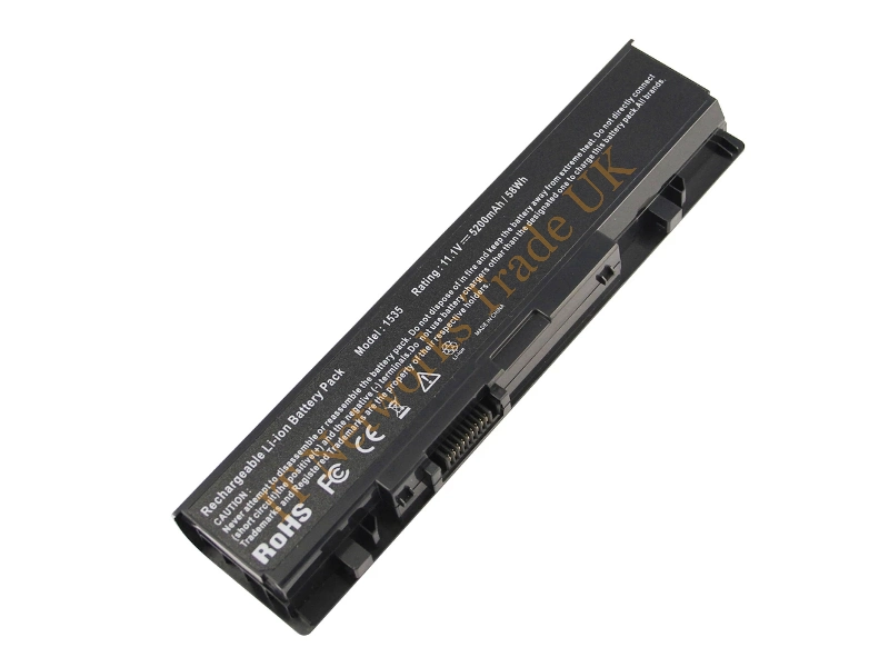 MT275 Dell 4-Cell Li-Ion Battery for Studio 1535, 1536, 1537, 1555, 1557, 1558, PP33L, PP39L Laptop Battery