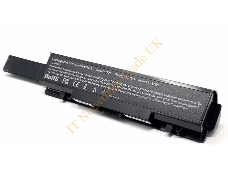 MT335 Dell 9-Cell 86Wh 11.1V Extended Battery for Studio 1735 1736 1737 Laptop Battery