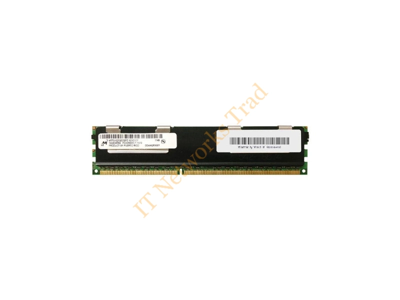 MT36HTF25672FY-80E Micron 2GB DDR2-800MHz PC2-6400 ECC Fully Buffered CL5 240-Pin DIMM Dual Rank Memory Module Server Memory