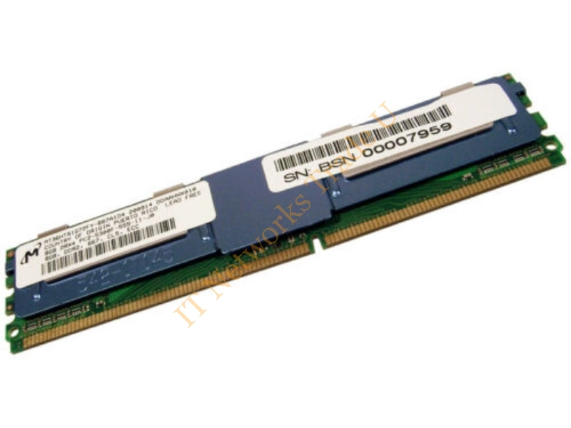 MT36HTS1G72FY667A1D4 Micron 8GB DDR2-667MHz PC2-5300 ECC Fully Buffered CL5 240-Pin DIMM Dual Rank Memory Module Server Memory