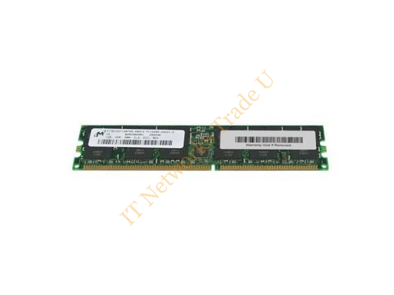 MT36VDDF12872G-202A1 Micron 1GB DDR-200MHz PC1600 ECC Registered CL2 184-Pin DIMM Dual Rank Memory Module Server Memory