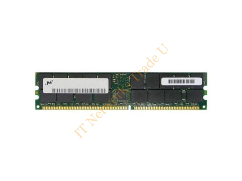 MT36VDDF12872G-202B2 Micron 1GB DDR-200MHz PC1600 ECC Registered CL2 184-Pin DIMM Dual Rank Memory Module Server Memory