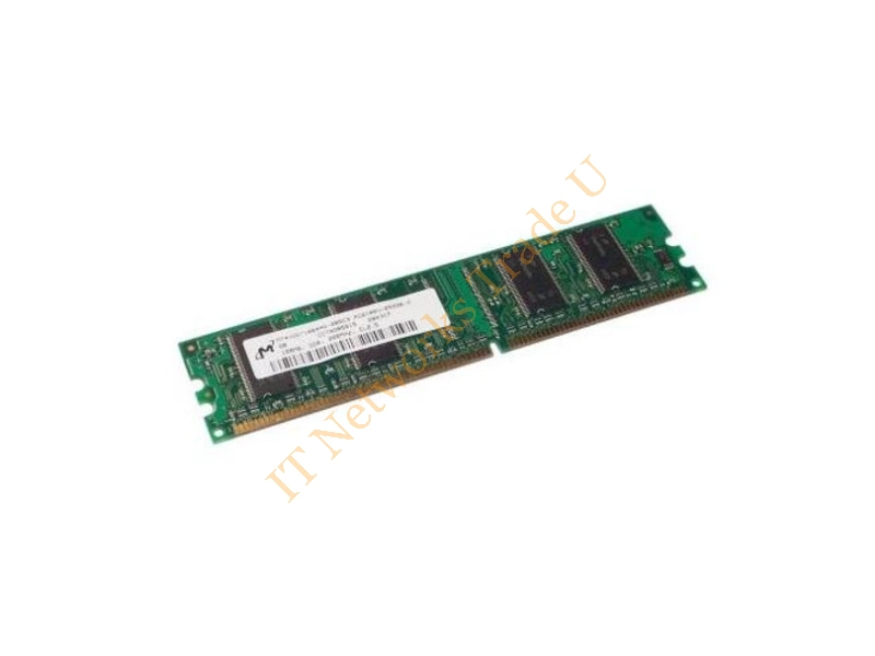 MT5VDDT1672AG-265 Micron 128MB DDR-266MHz PC2100 ECC Unbuffered CL2.5 184-Pin DIMM Memory Module Server Memory