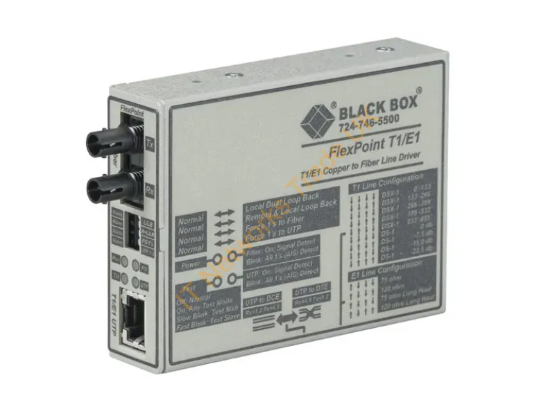 MT660A-MM - Black Box Mt660A-Mm Network Media Converter 2048 Mbit/S Gray