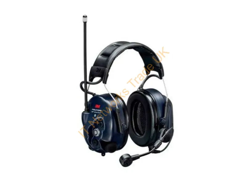MT73H7A4D10NA - 3M Peltor Ws Litecom Pro Iii Headset Wireless Head-Band Office/Call Center Bluetooth Black, Navy