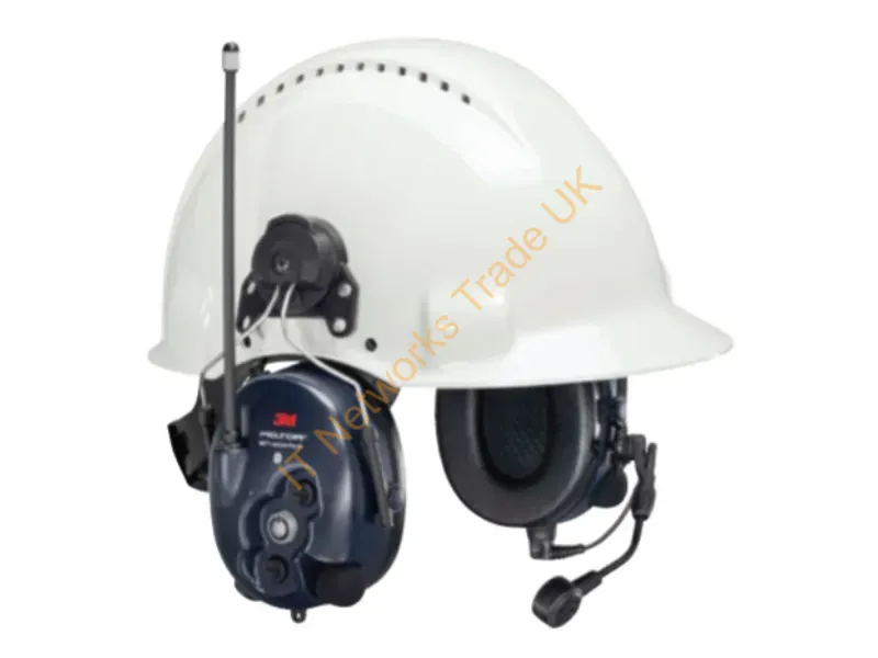 MT73H7P3E4D10NA - 3M Peltor Ws Litecom Pro Iii Headset Wireless Head-Band Office/Call Center Bluetooth Black, Navy