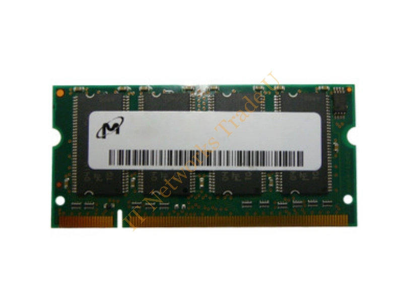 MT8HTF6464HDY-667 Micron 512MB DDR2-667MHz PC2-5300 non-ECC Unbuffered CL5 200-Pin SoDimm Dual Rank Memory Module Laptop Memory
