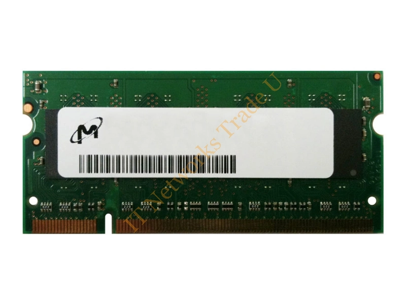 MT8HTF6464HY-667F1 Micron 512MB DDR2-667MHz PC2-5300 non-ECC Unbuffered CL5 200-Pin SoDimm Single Rank Memory Module Laptop Memory