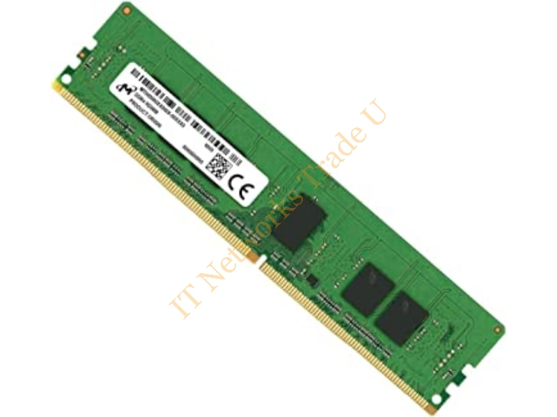 MT8VDDT3264AG-40BG Micron 256MB DDR-400MHz PC3200 non-ECC Unbuffered CL3 184-Pin DIMM Single Rank Memory Module Desktop Memory