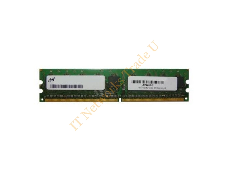 MT9HTF3272G-53E Micron 256MB DDR2-533MHz PC2-4200 ECC Unbuffered CL4 240-Pin DIMM Memory Module Server Memory