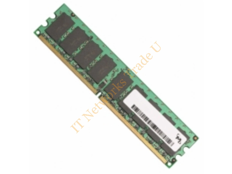 MT9HTF6472AY-40ED4 Micron 512MB DDR2-400MHz PC2-3200 ECC Unbuffered CL3 240-Pin DIMM Single Rank Memory Module Server Memory