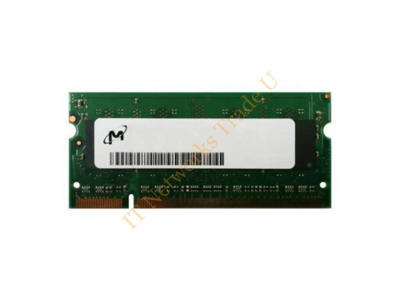 MT9HVF6472CHY-40ED1 Micron 512MB DDR2-400MHz PC2-3200 non-ECC Unbuffered CL3 200-Pin SoDimm Single Rank Memory Module Laptop Memory