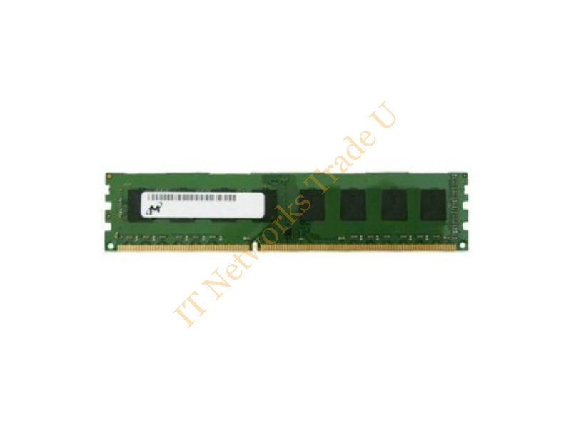 MT9JSF12872AZ-1G6G1 Micron 1GB DDR3-1600MHz PC3-12800 ECC Unbuffered CL11 240-Pin DIMM Single Rank Memory Module Server Memory